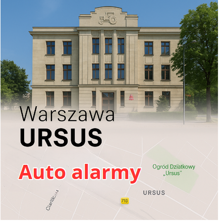 Warszawa Ursus autoalarmy