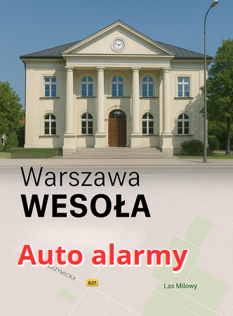 Warszawa Wesoła autoalarmy