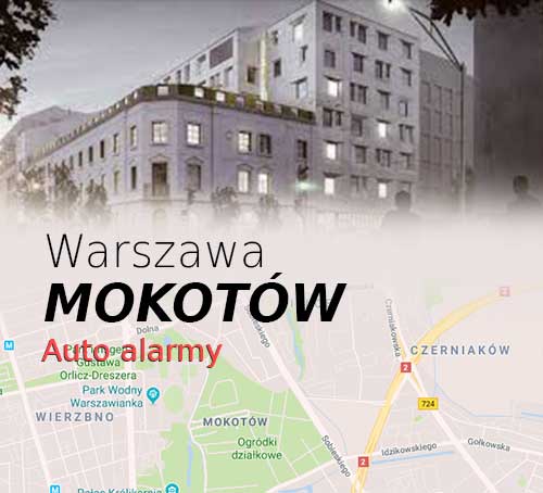 Warszawa Mokotów autoalarmy