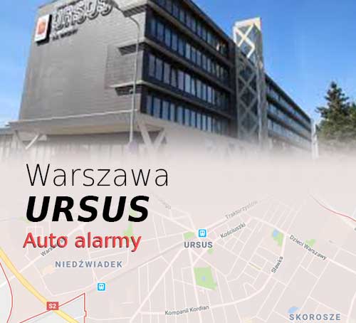 Warszawa Ursus autoalarmy