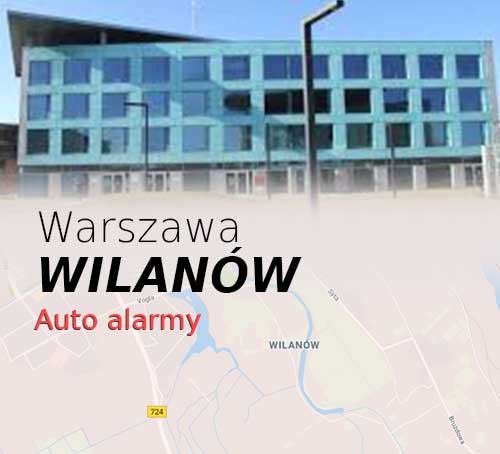 Warszawa Wilanów autoalarmy