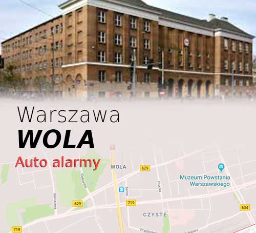 Warszawa Wola autoalarmy